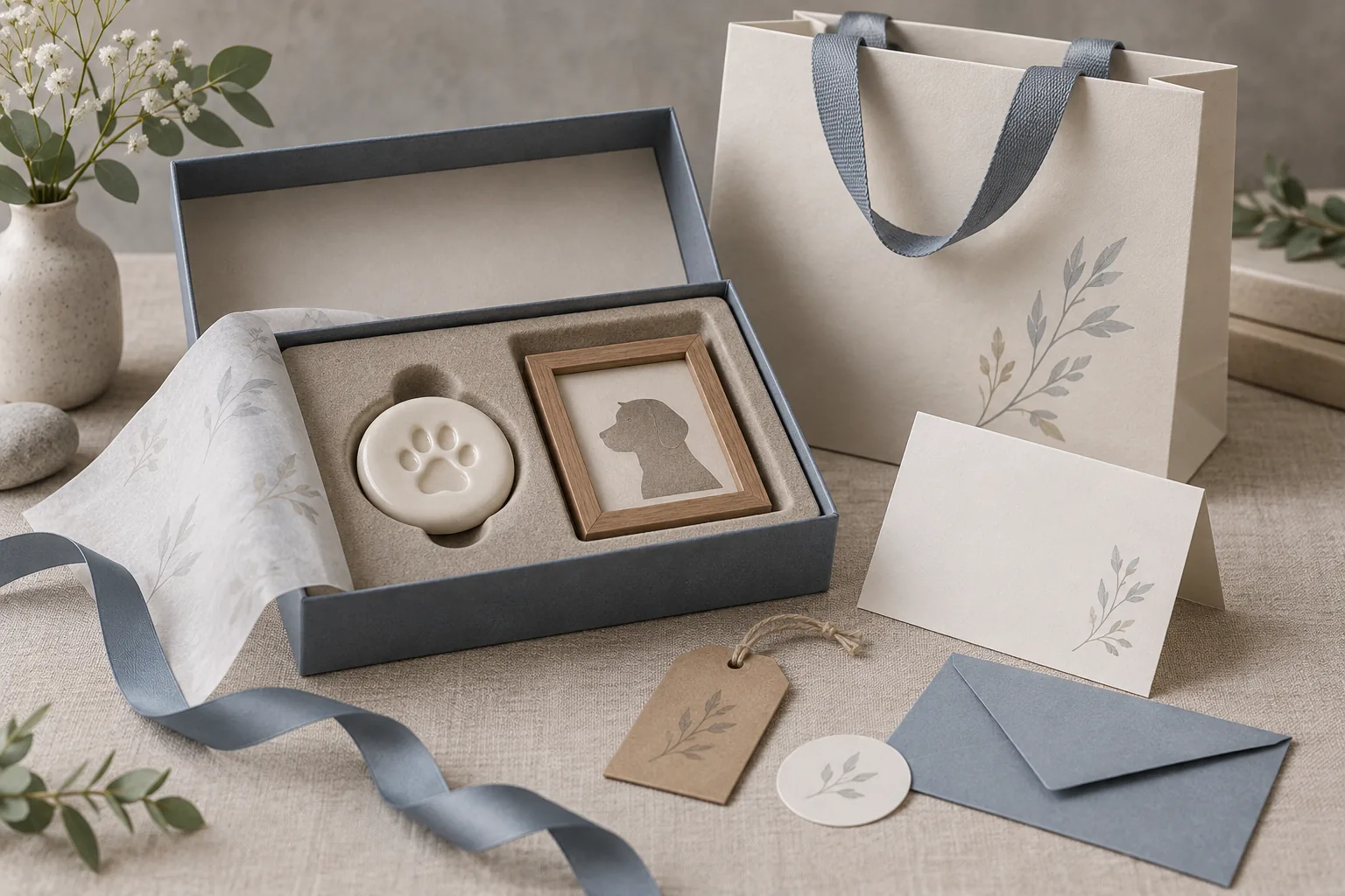Pet memorial packaging system